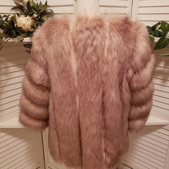 JAYLEE COLLECTION SUEDE & FAUX FUR SIZE SM/MED - Picture 2 of 9